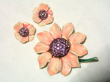 Vintage BSK Color Oro, Strass