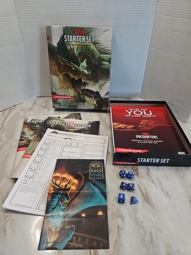 Dungeons dragons starter set - &,