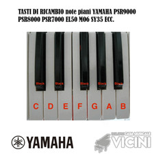 Tasti ricambio note - tasti,