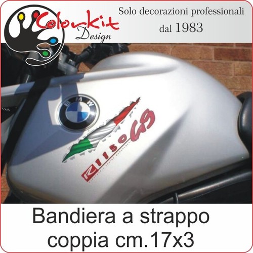 Adesivo bandiera italiana - adesivo,