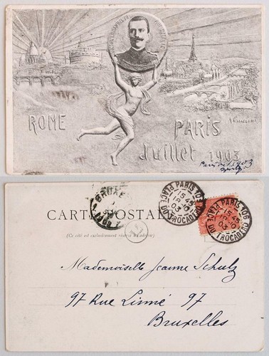 Italia francia belgio - italia, 1903
