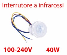 Interruttore PIR infrarossi