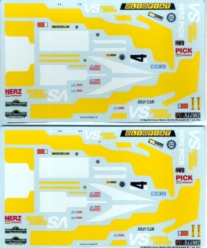 Decal ferrari 308 gr - decal,