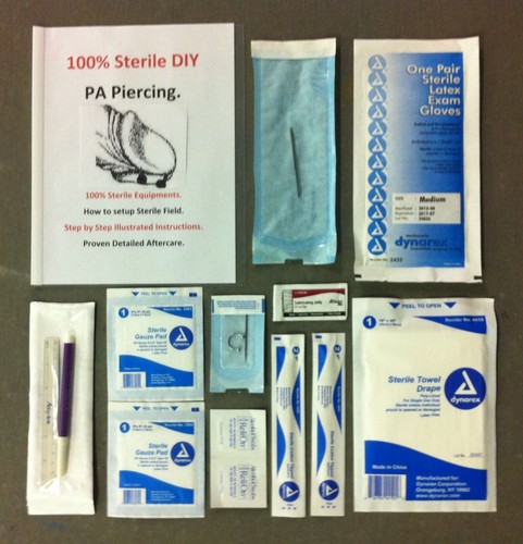 Kit piercing 10g - piercing,