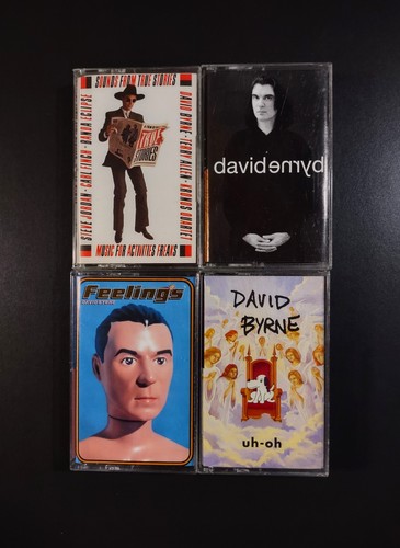 David byrne cassette lot 4 - byrne,