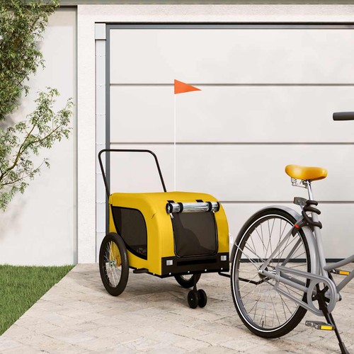 Pet bike trailer - pet, trailer,