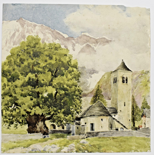 Dipinto watercolor bozzetto - watercolor,