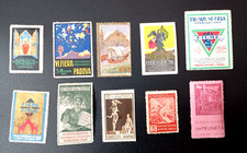 LOTTO 10 CHIUDI LETTERA ERINNOFILO ESPOSIZIONE FIUME PADOVA TORINO IMPRUNETA