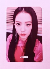 Blackpink Jisoo Official Photocard Square up 1st mini album Pink Version
