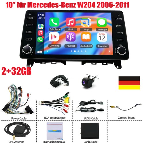 Radio carplay per mercedes - radio,