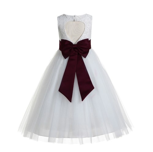 Abito bambina fiori - , pizzo