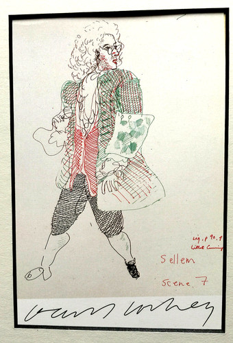 David hockney sellem 1975 - david,