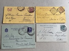 O) n. 4 Intero Postale Regno