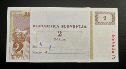 Slovenia tolarjev 1990 x - slovenia,