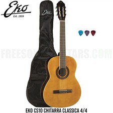 EKO CS10 CHITARRA CLASSICA 4/4 Da Studio + borsa custodia e plettri omaggio