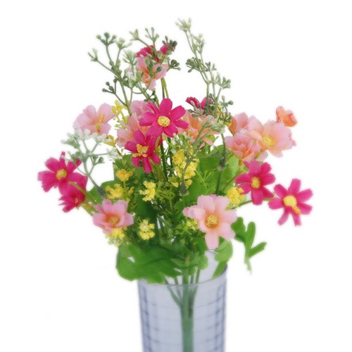 Composizione fiori finti - ,