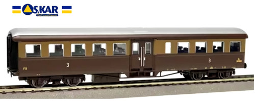Oskar 3305 carrozza 3 - 3305,, fs
