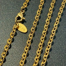 Collana vintage oro con - vintage, in