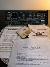 GVP G-Force 68030 6882 40Mhz AMIGA 2000 SCSI FULLY POPULATED 16MB GVP SIMM RAM