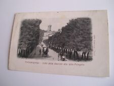 Ascoli Piceno - Porto San Giorgio viale stazione Villa Pelagallo spedita f. p. 