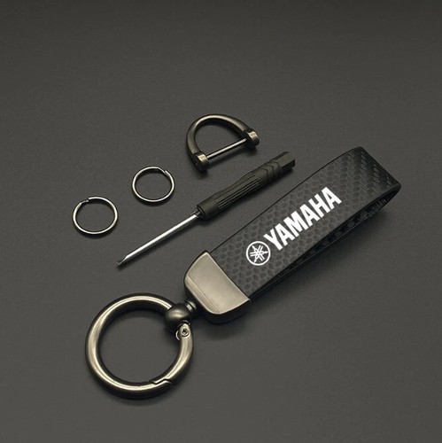 Portachiavi yamaha carbonio - in,