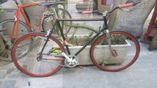 Bici Corsa Fixed Olympia Nera