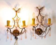 Appliques dorate con coppe in