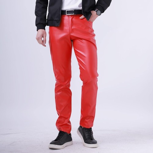Pantalone uomo vera - pelle, 100%