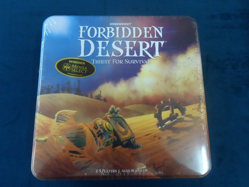 Forbidden desert boardgame - forbidden, by