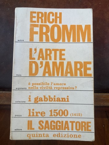 Fromm erich arte - fromm,erich., l'arte