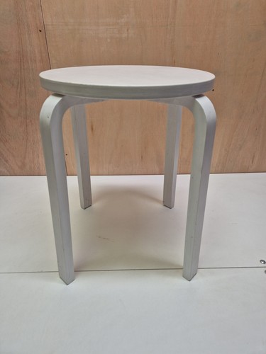 Sgabello legno bianco ikea - in,