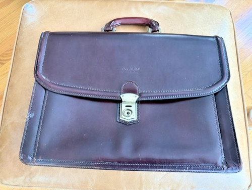 Borsa molto vintage pelle - borsa,