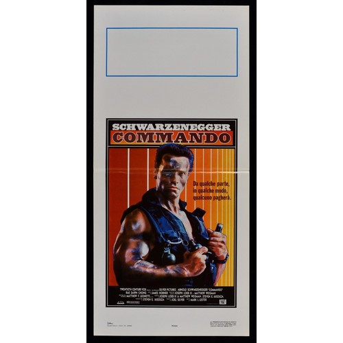 Locandina commando arnold - commando,