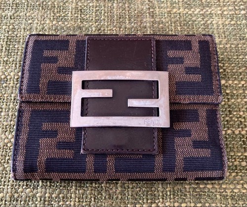 Portafoglio fendi tri fold - fendi, tri-fold