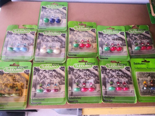 Subbuteo 177 substitutes - subbuteo,