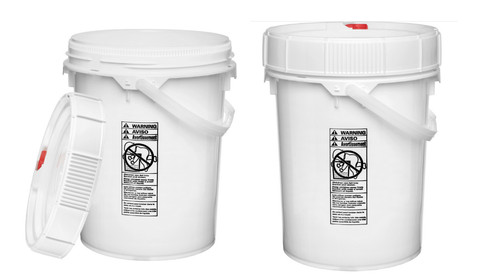 Secchio plastica per - in,