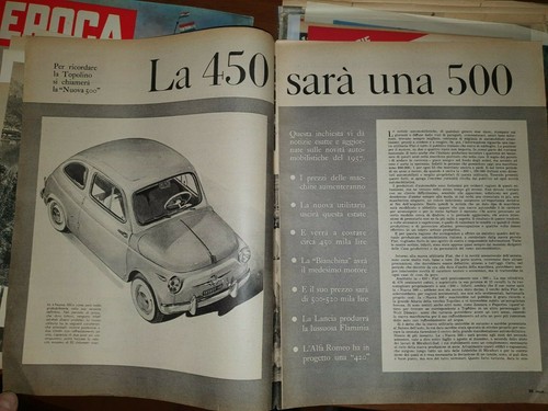 Fiat 500 450 reportage - 500,