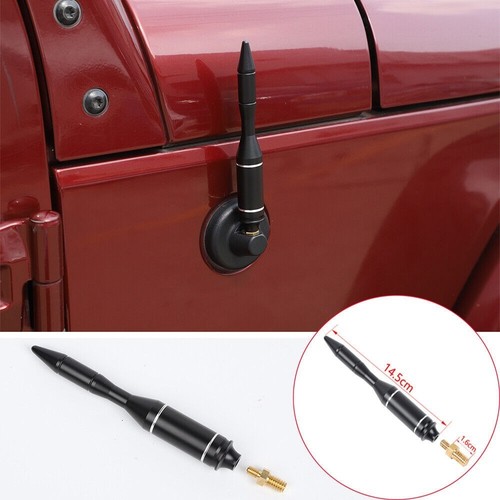 Albero antenna proiettile nero