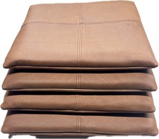4 X Cuscini Per Sedia In Pelle