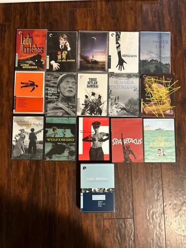 Criterion collection dvd lot - collection,