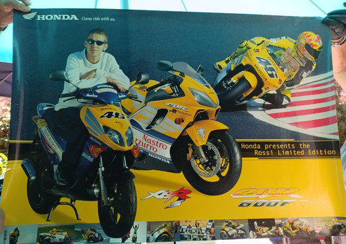 Poster vintage honda x8r - poster,