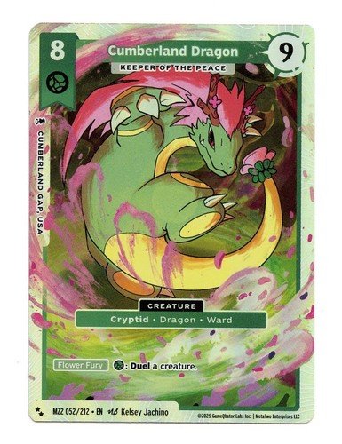 Cumberland dragon super rara - cumberland,