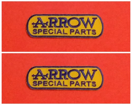 Pair arrow motor racing - of,