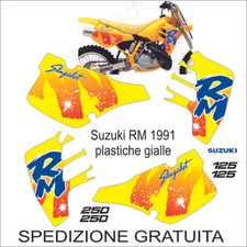 kit Adesivi in kristal  SUZUKI RM 125-250 1991 repl serie