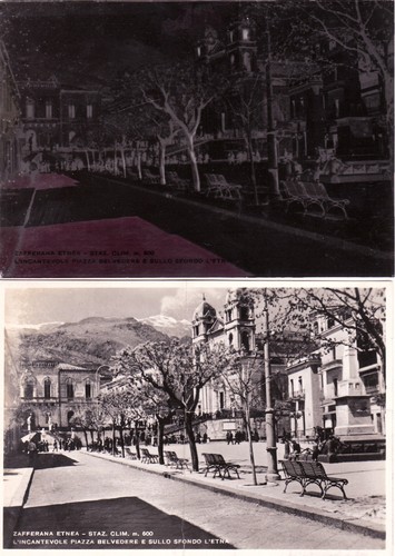 Zafferana etnea cartolina - etnea:, e