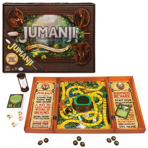 Spin master jumanji legno - master,