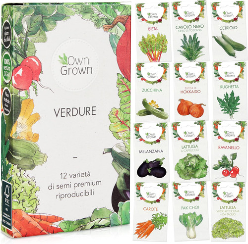 Sementi orto varietà kit - orto,