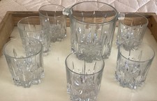 Set whisky vintage - 6, bicchieri