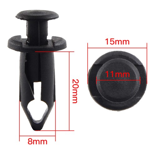 100 pezzi clip parafango