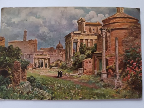 Cartolina roma foro - cartolina,
